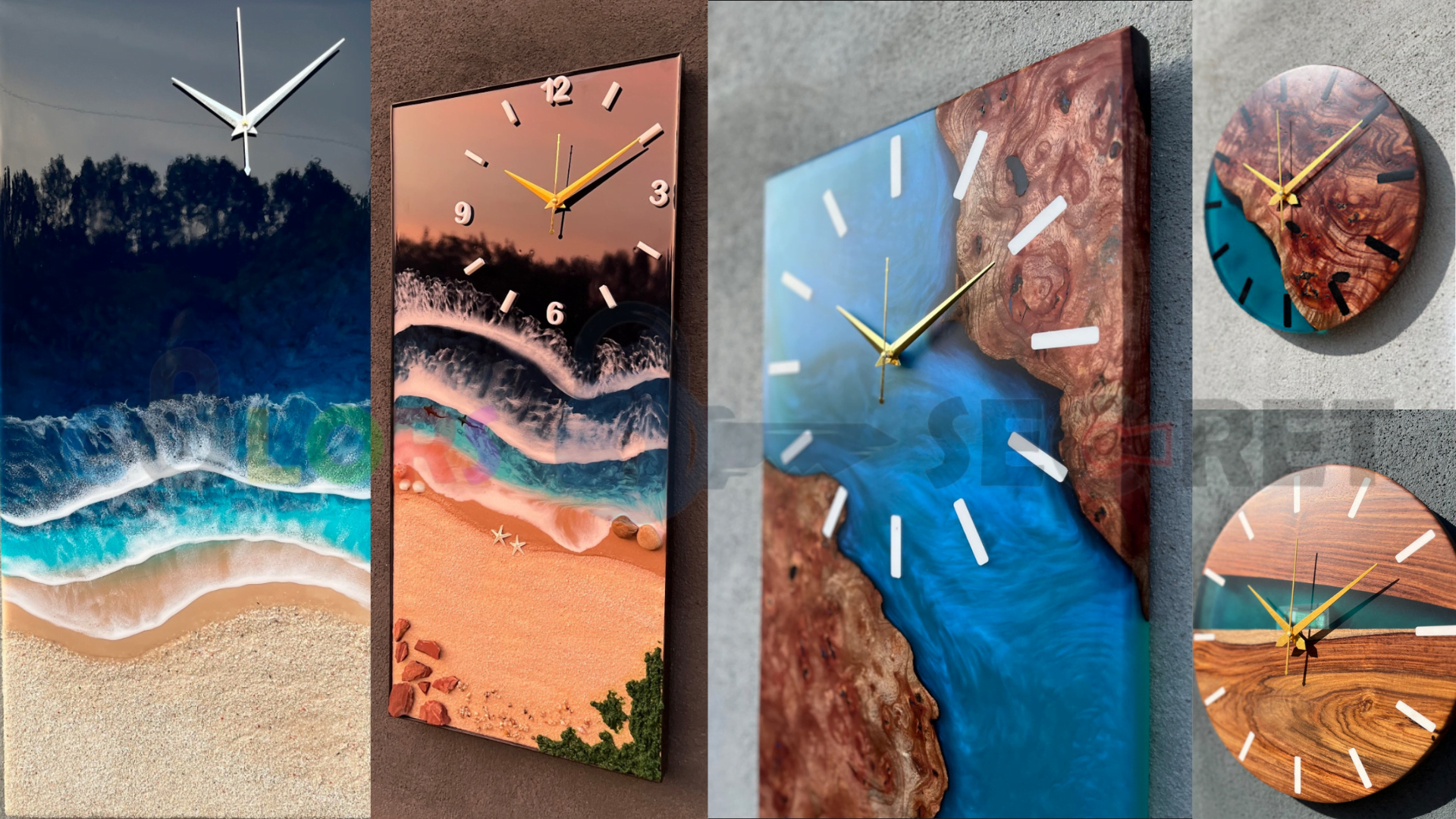 Clock Design by Color Secrets